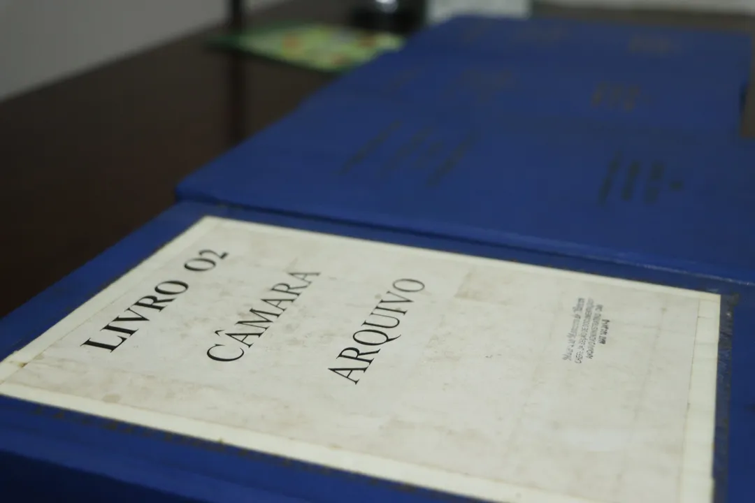 Livros de arquivos da Câmara Municipal de Niterói