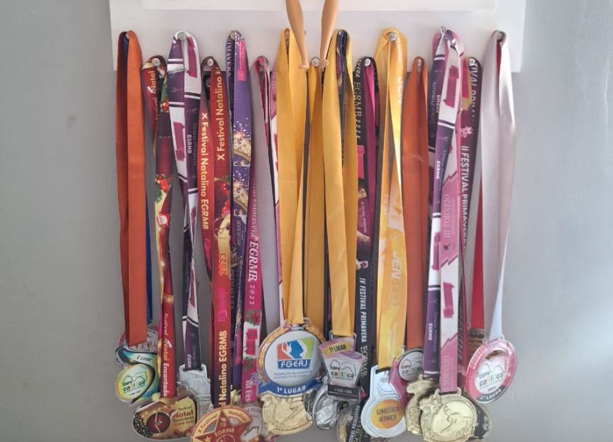 Atleta mirim de Niterói é a nova promessa da ginástica rítmica
