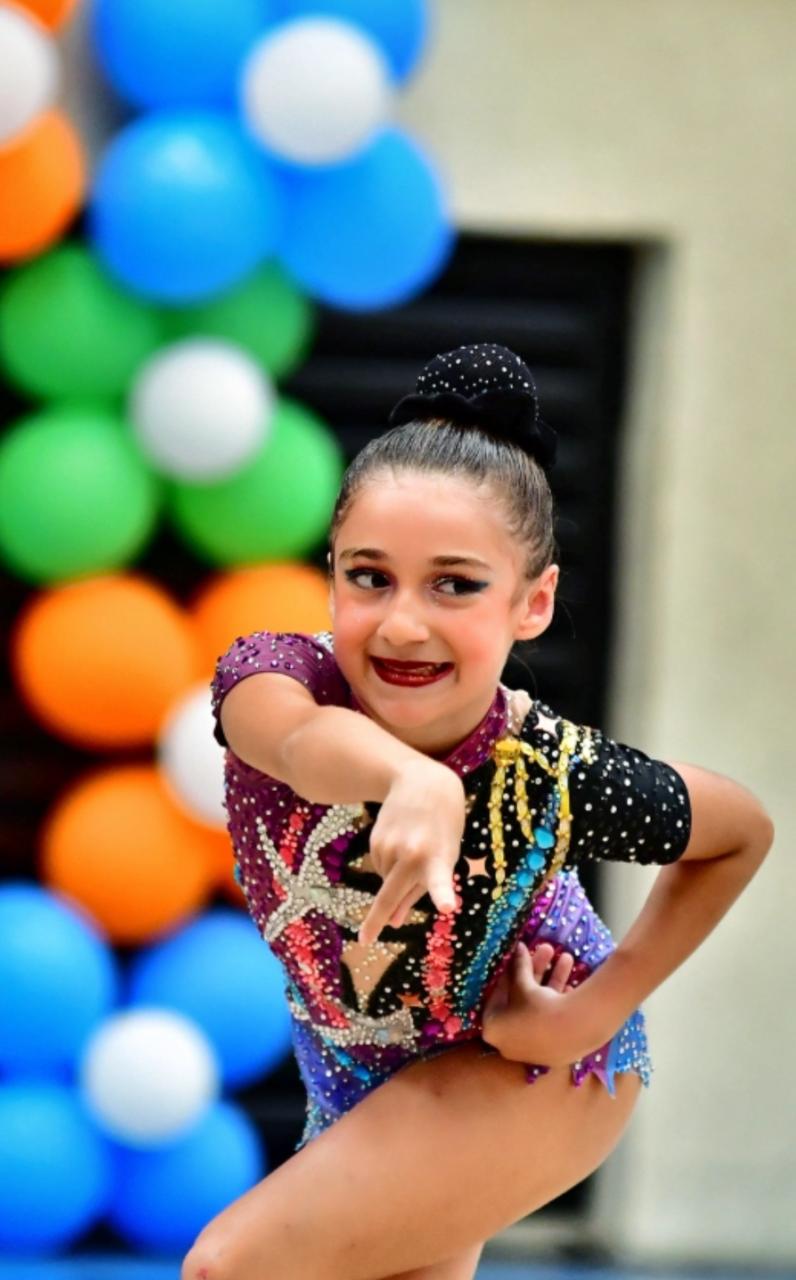 Layla durante a apresentação