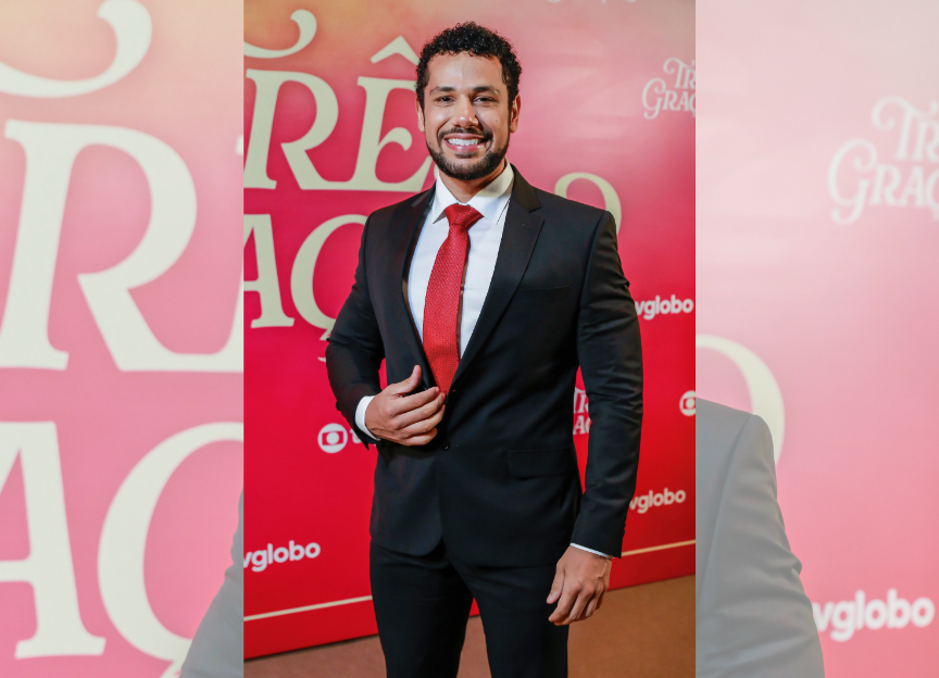 Elenco de Três Graças se reúne em festa luxuosa; veja fotos