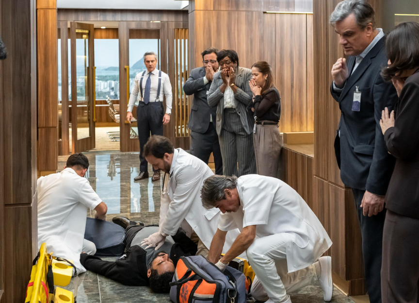 Executivo é envenenado e morre em reviravolta de 'Vale Tudo'