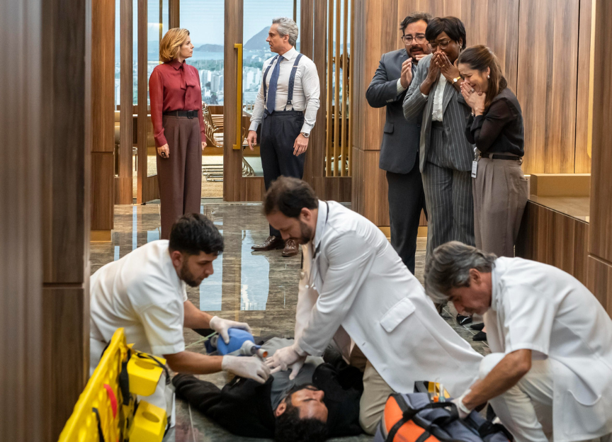 Executivo é envenenado e morre em reviravolta de 'Vale Tudo'