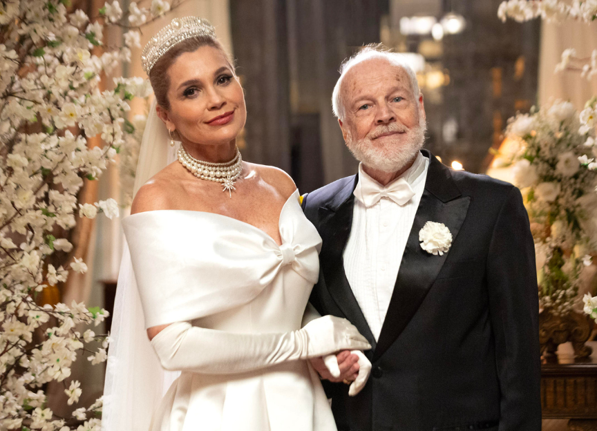 Sandra ( Flávia Alessandra ) e Barão ( Jaime Leibovitch )