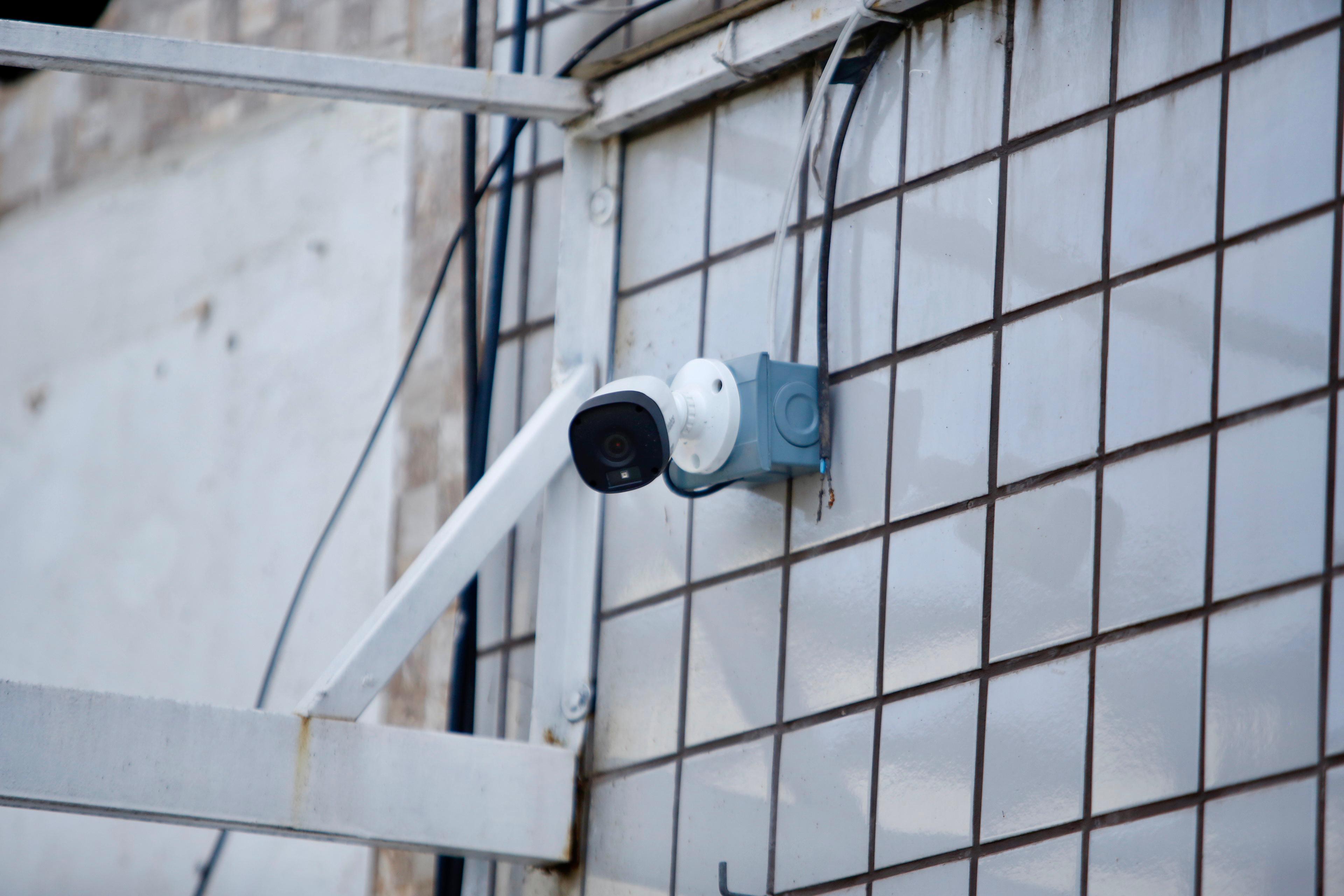 Câmeras de segurança flagraram o crime