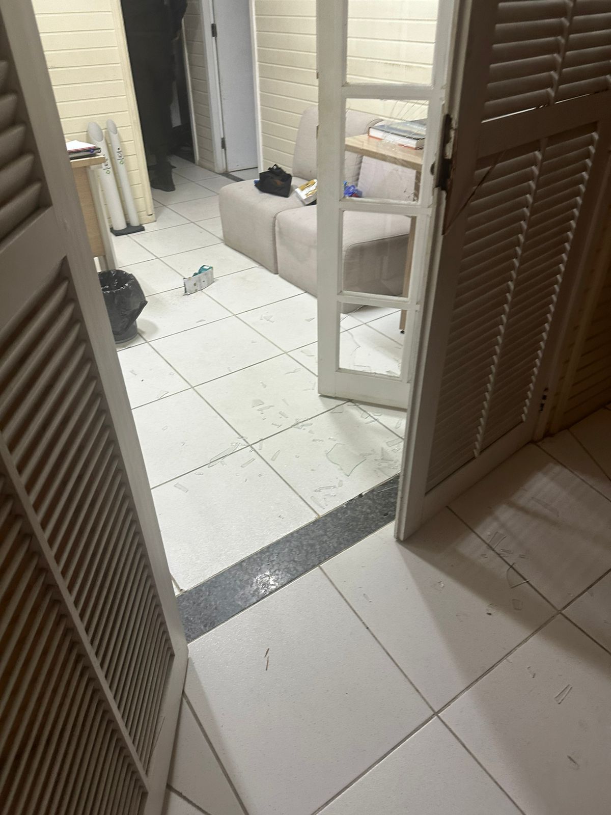 Equipe da PM flagrou o homem cometendo furto no local