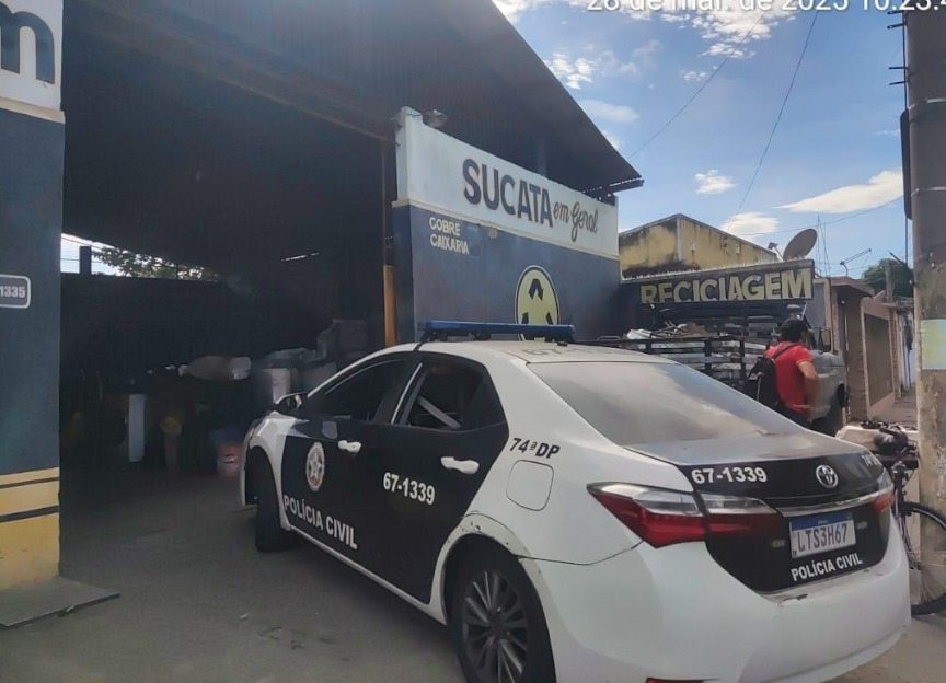 Mais 5 ferros-velhos interditados em São Gonçalo; veja onde