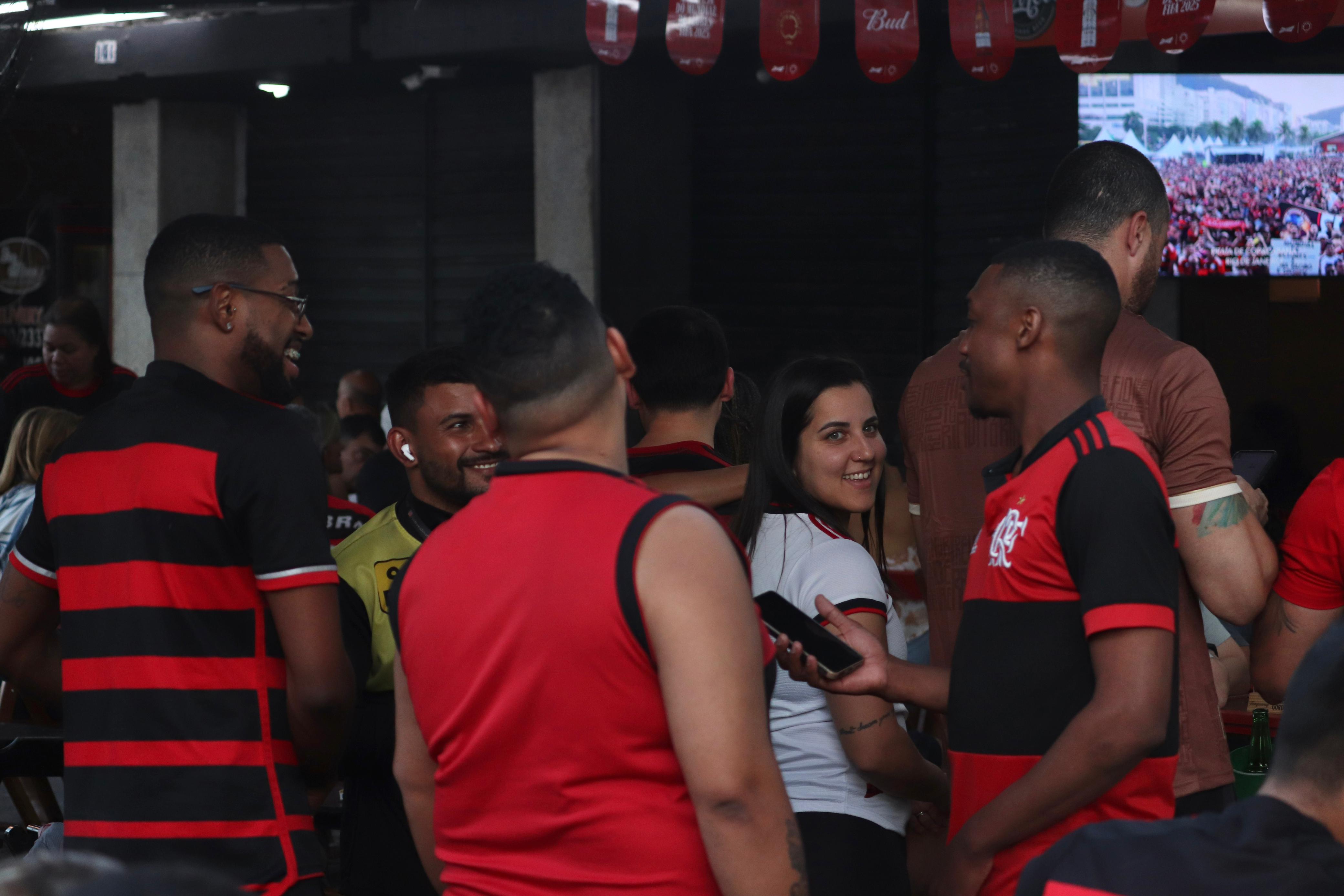 Rubro-negros lotaram os bares do Barreto