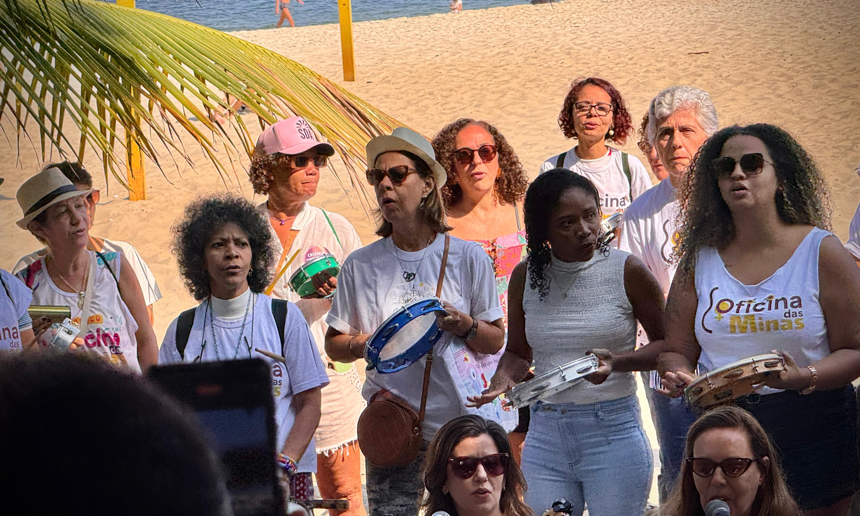 Oficina das Minas é integrada por mulheres instrumentistas