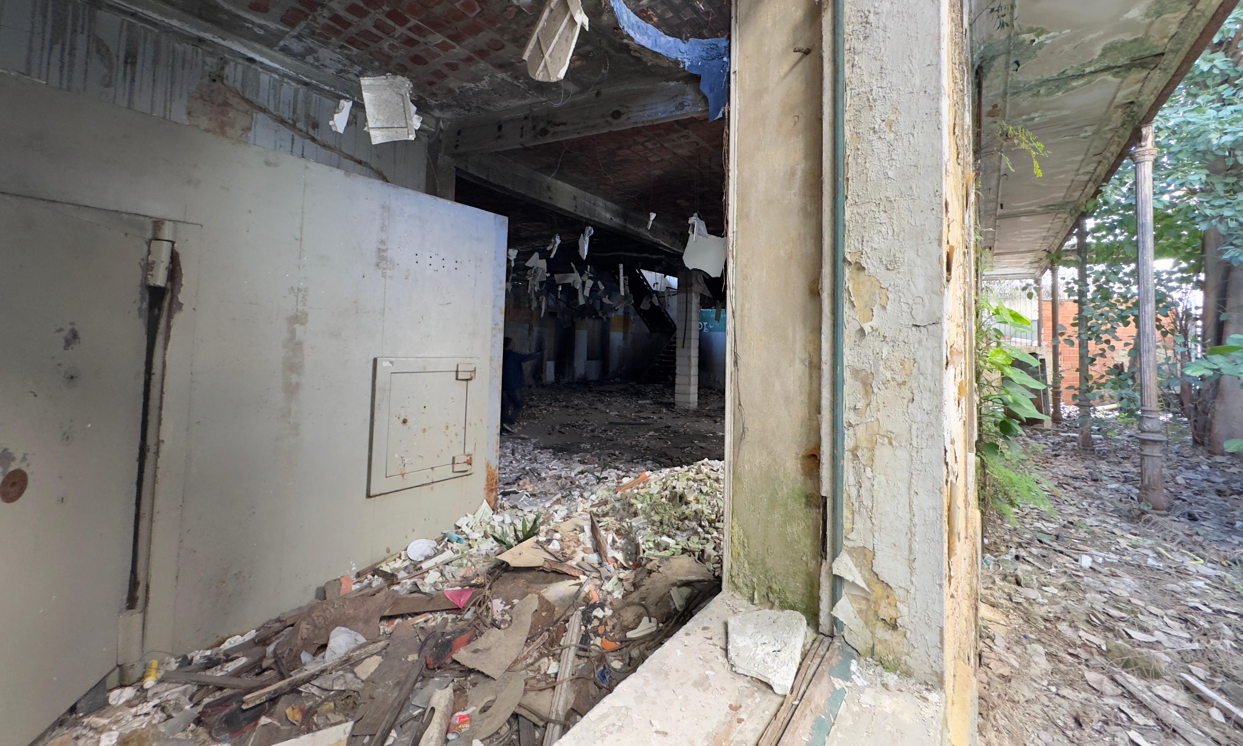 Situação interna do Palacete