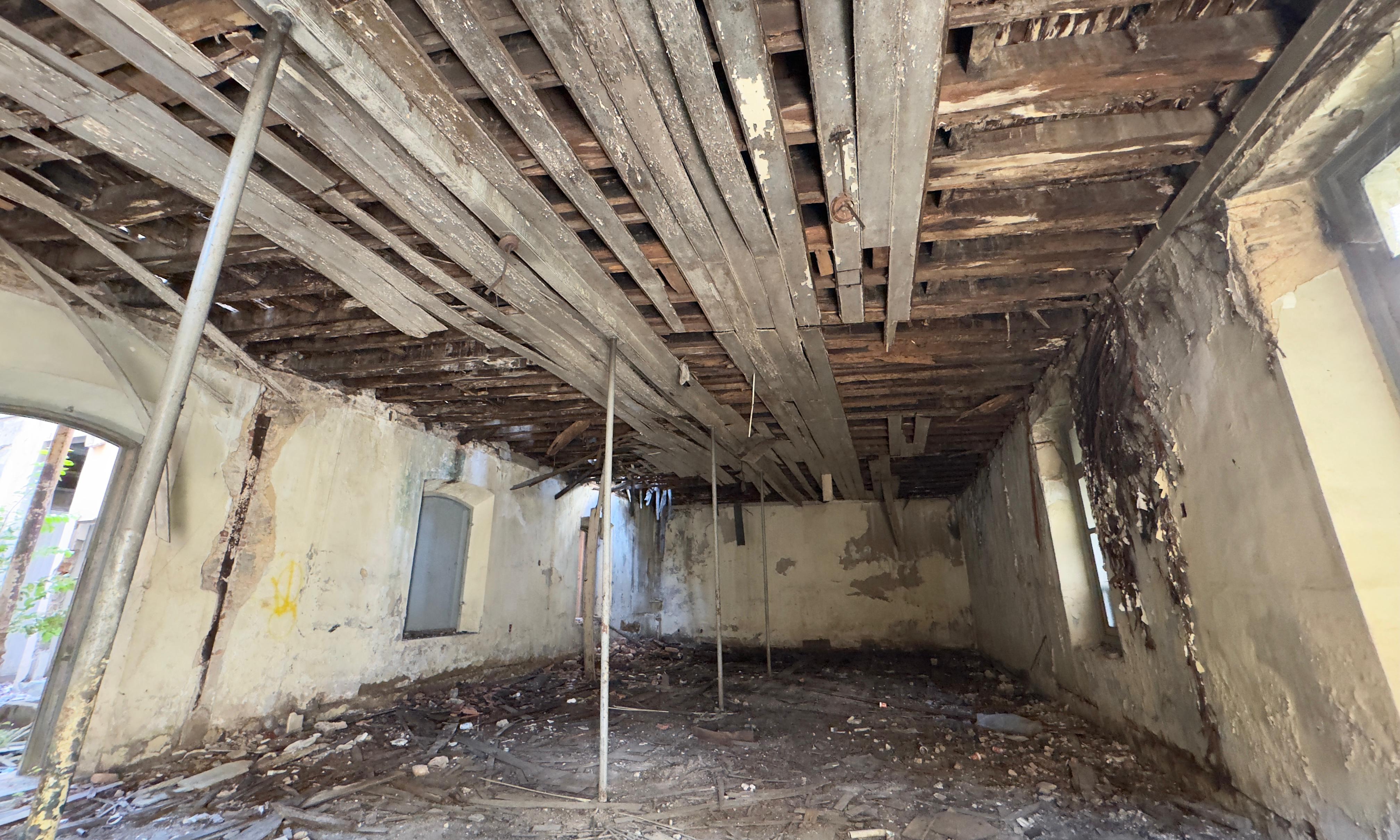 Situação interna do Palacete