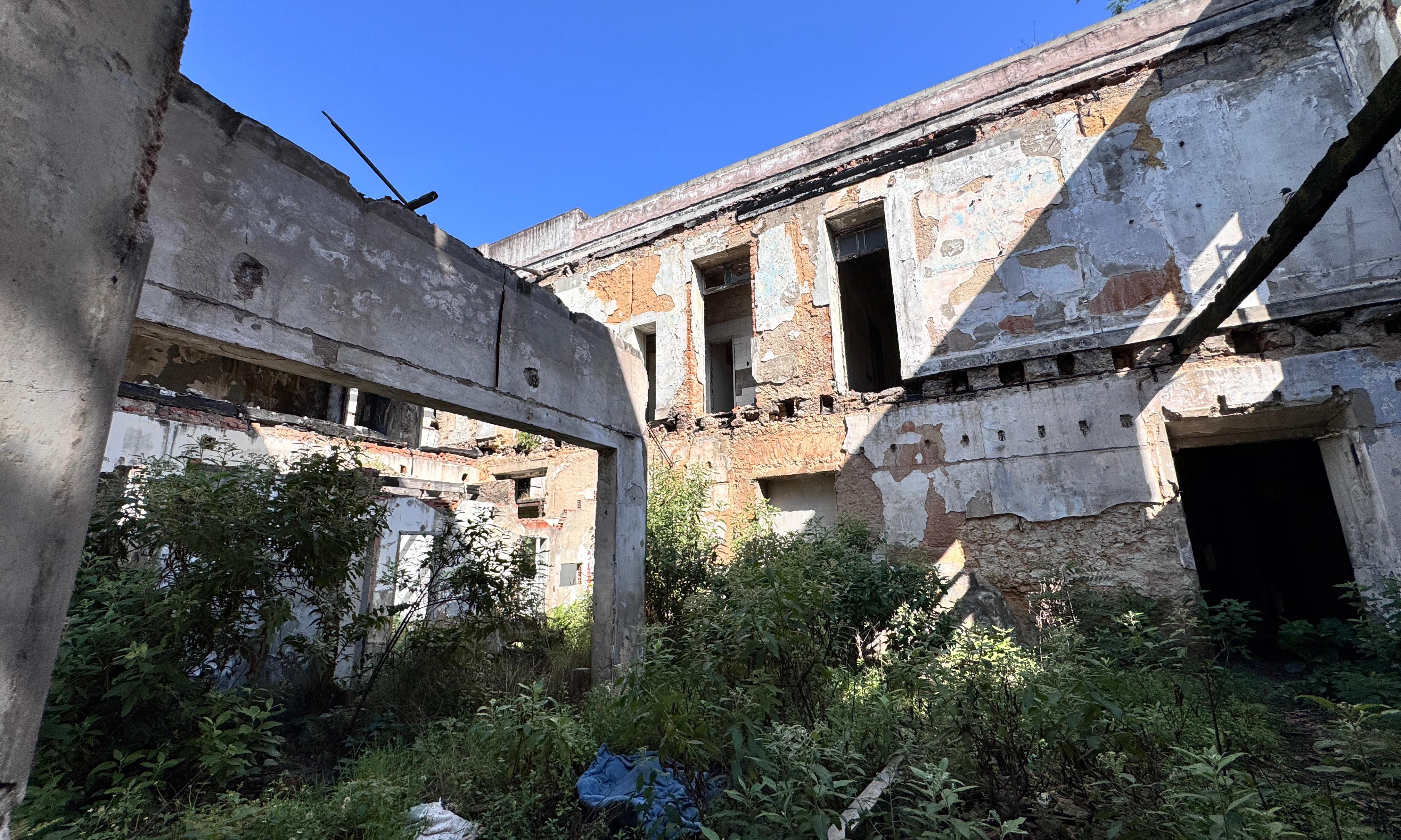 Situação interna do Palacete