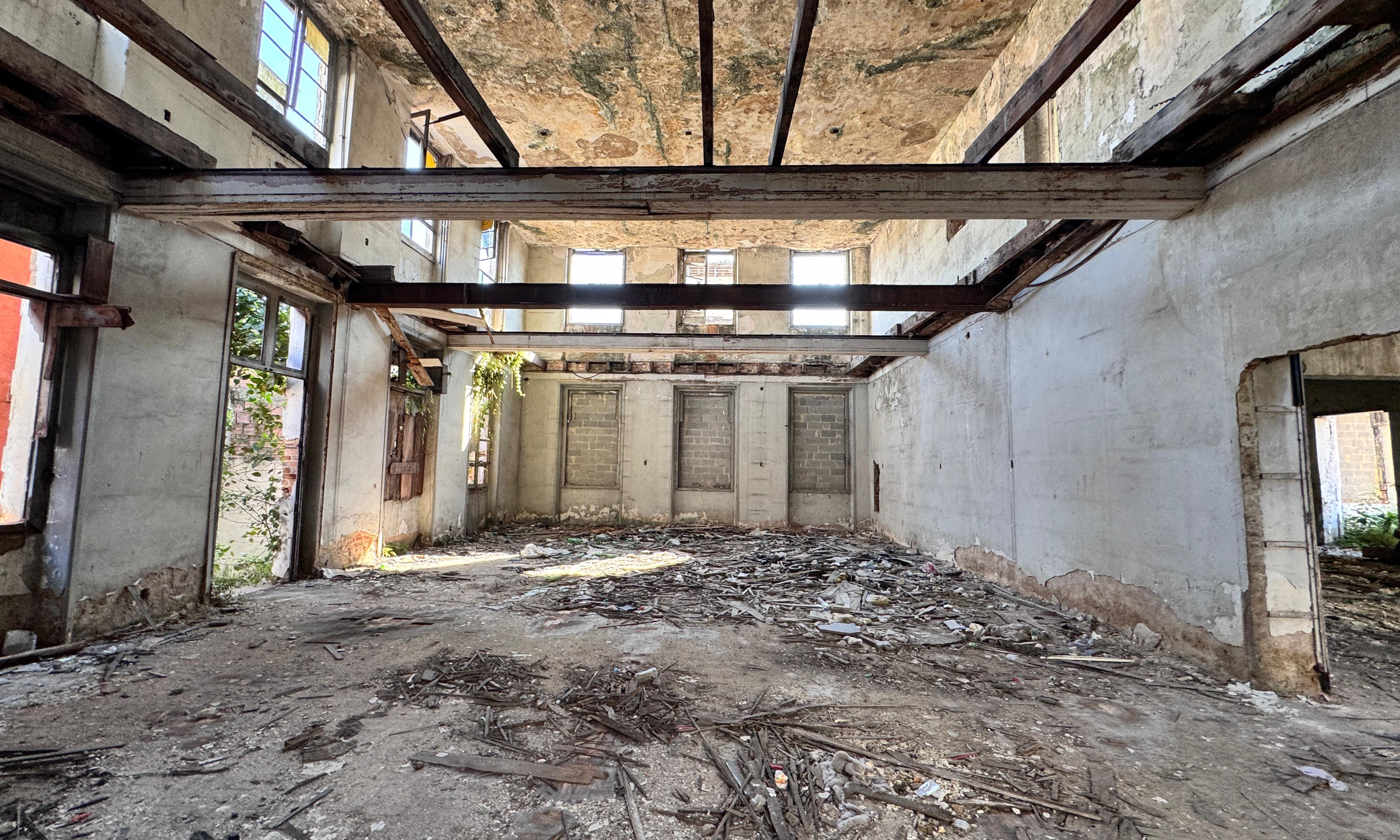 Situação interna do Palacete