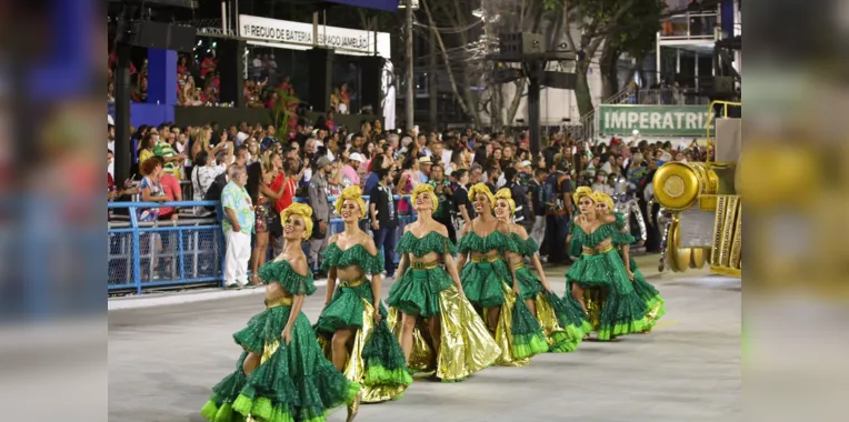 A Imperatriz abriu os desfiles do Grupo Especial