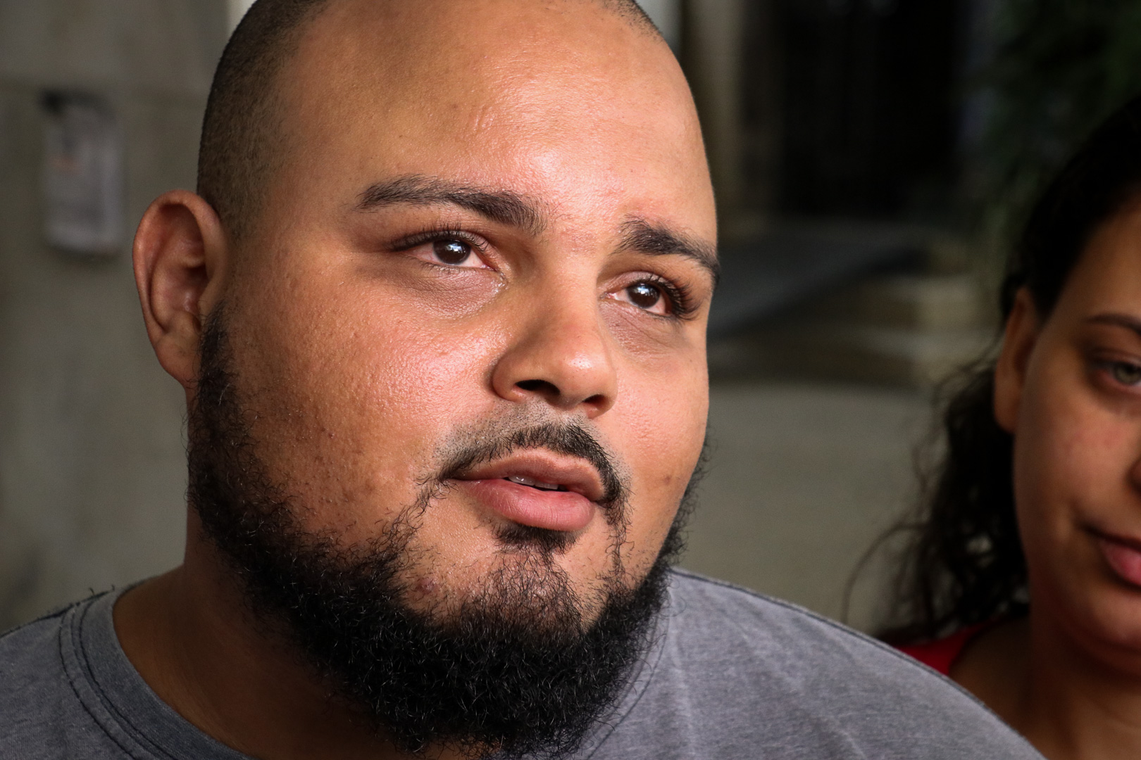 Renan Limão conversou com a imprensa emocionado.