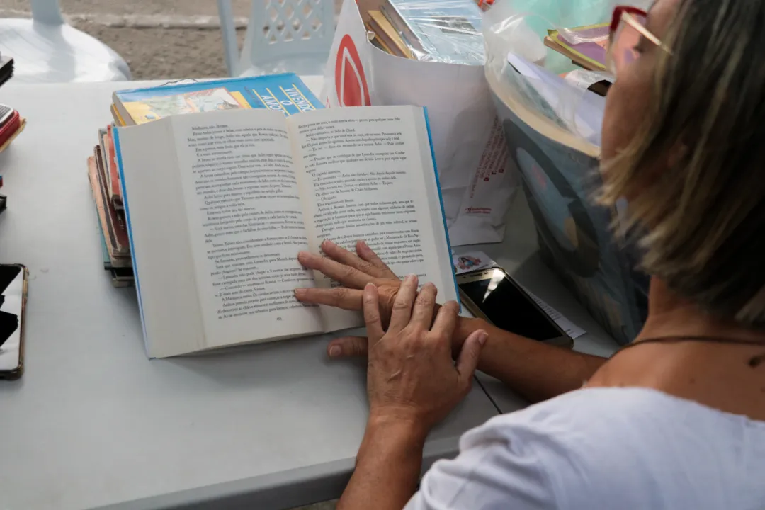 Espaço possui cantinho da leitura e troca de ideias