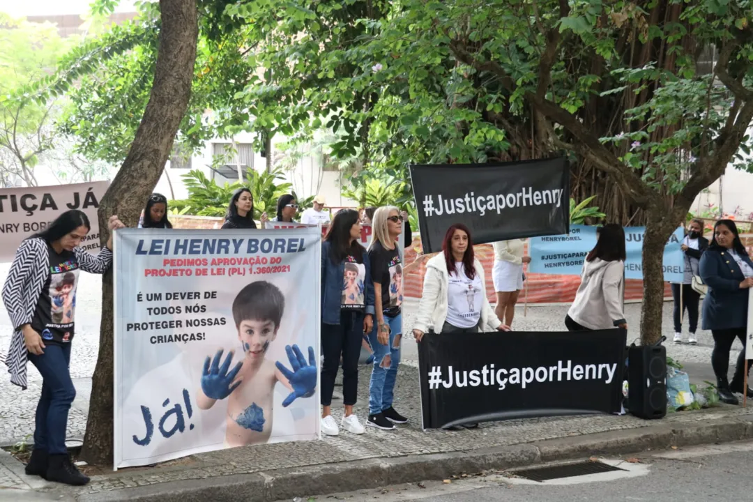 Audiência caso Henry Borel no Tribunal de Justiça do Rio