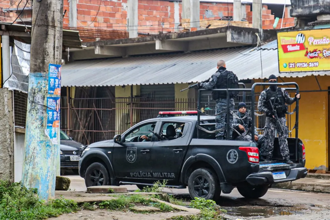 Operação Polícia Tropa de Choque complexo do Salgueiro São Gonçalo