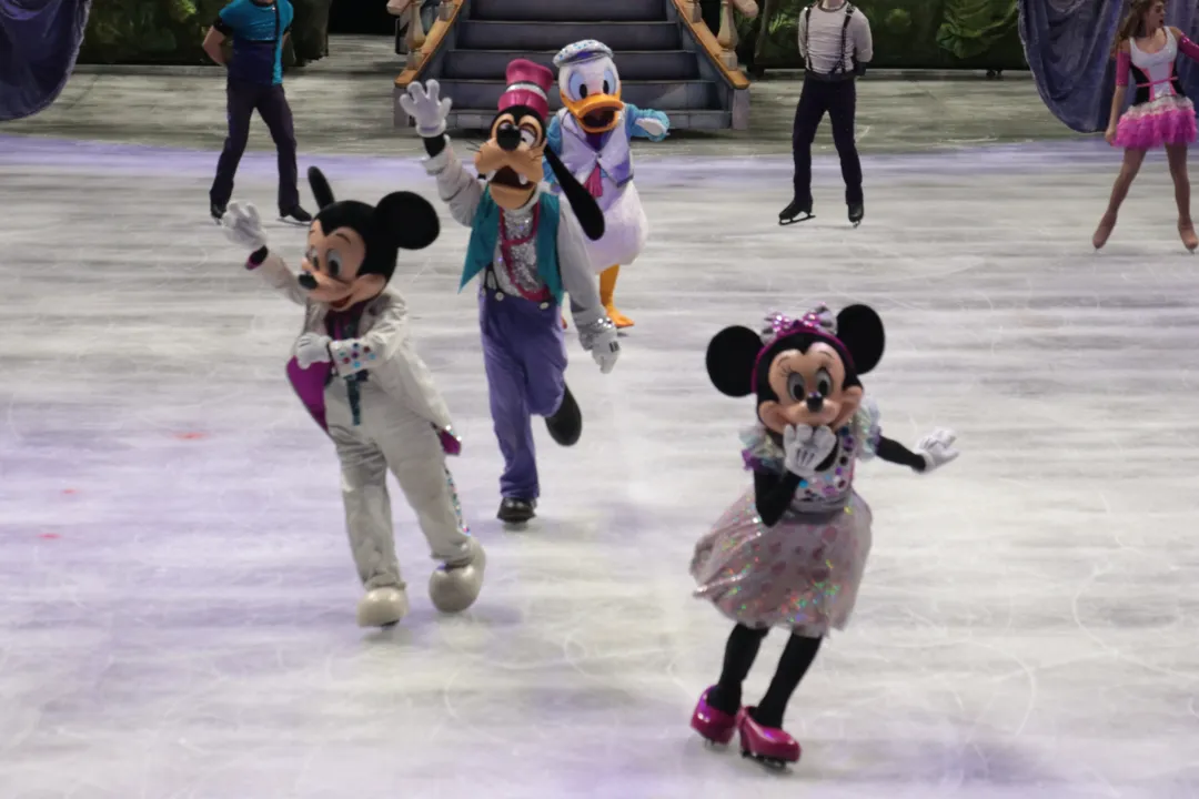 Espetáculo 'Disney on ice' está de volta ao Rio