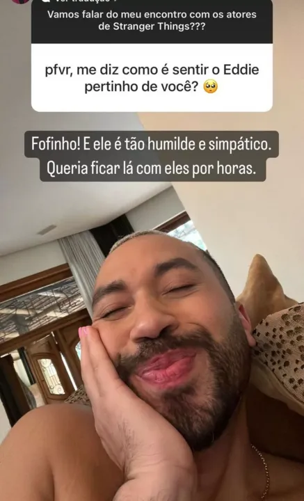 Gil responde fãs na caixa de pergunta do instagram 