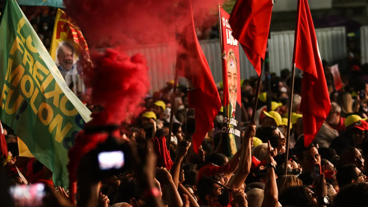 Evento de Lula no Rio