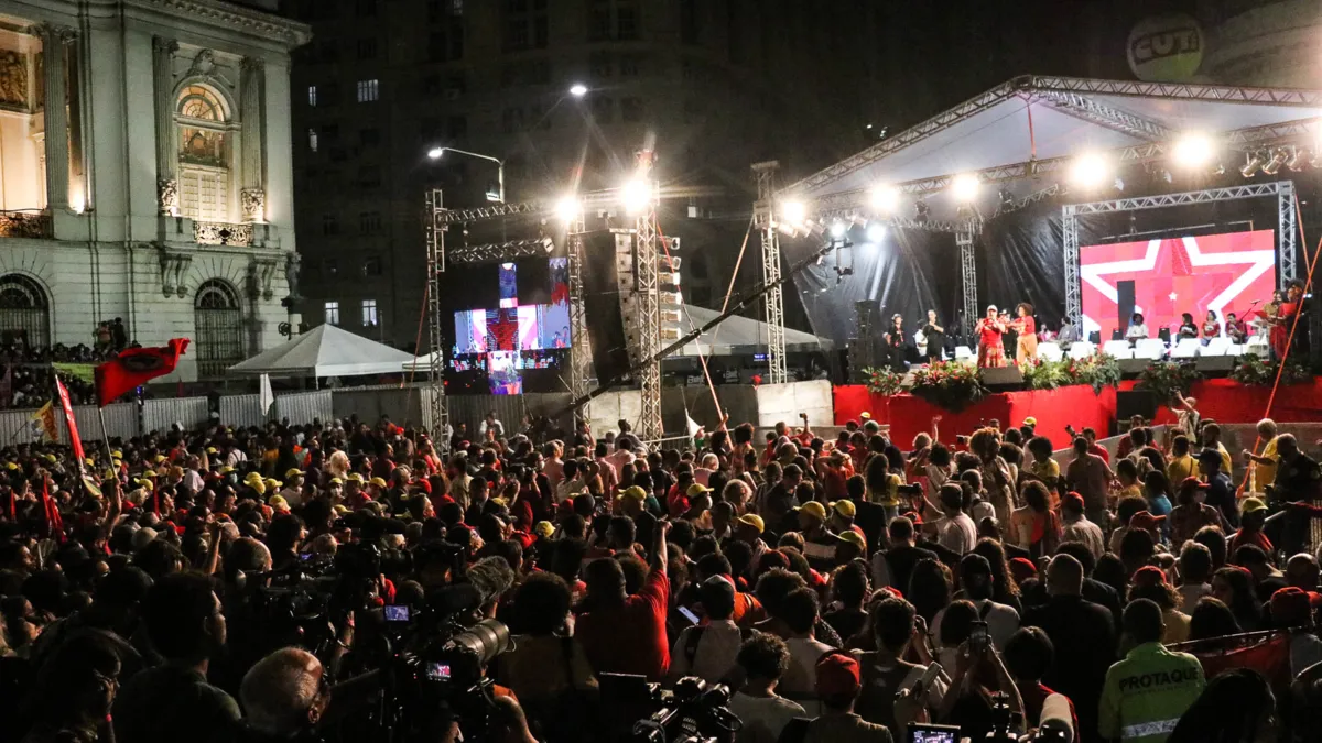 Evento de Lula no Rio