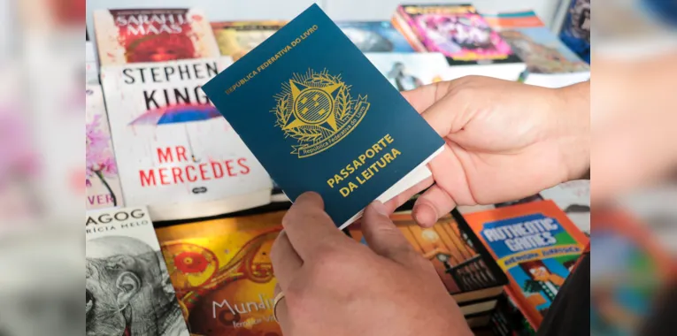 O passaporte da leitura é dado para os leitores mais assíduos