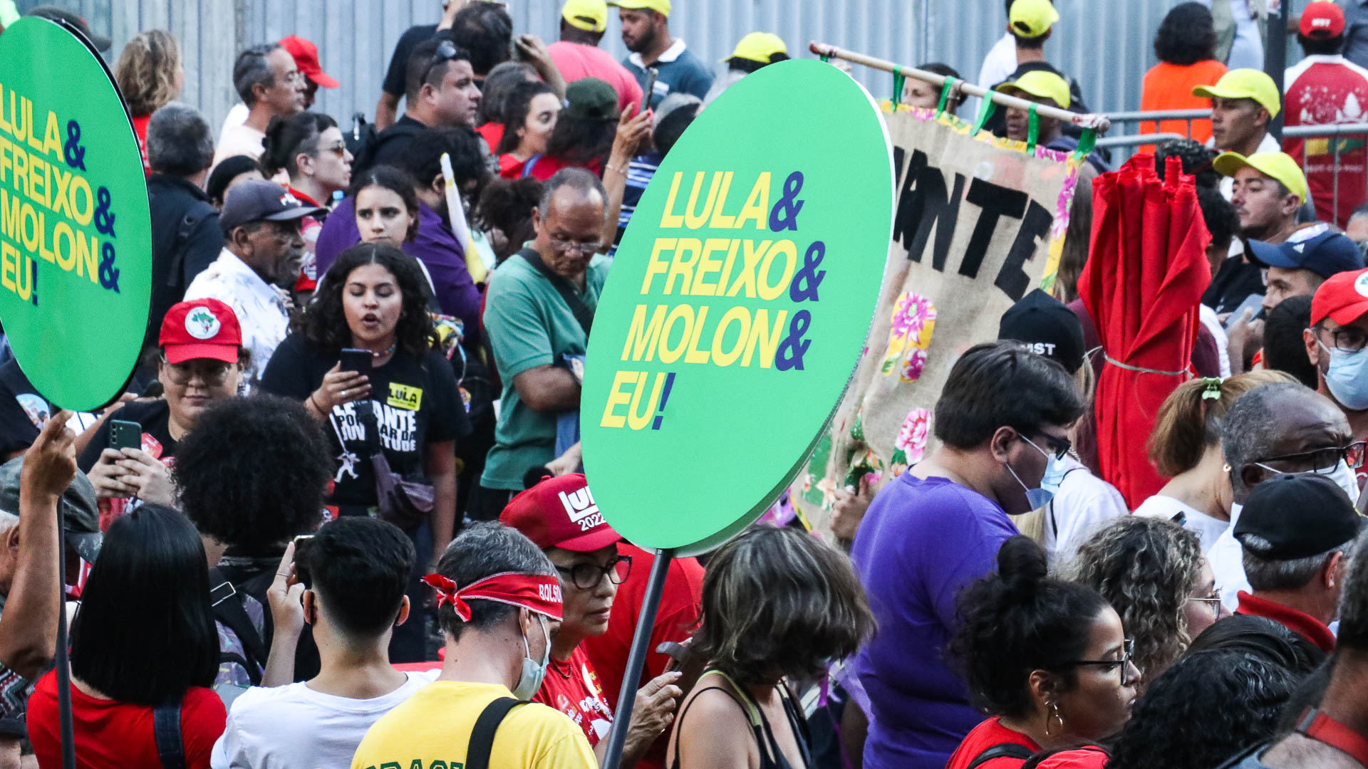 Evento de Lula no Rio