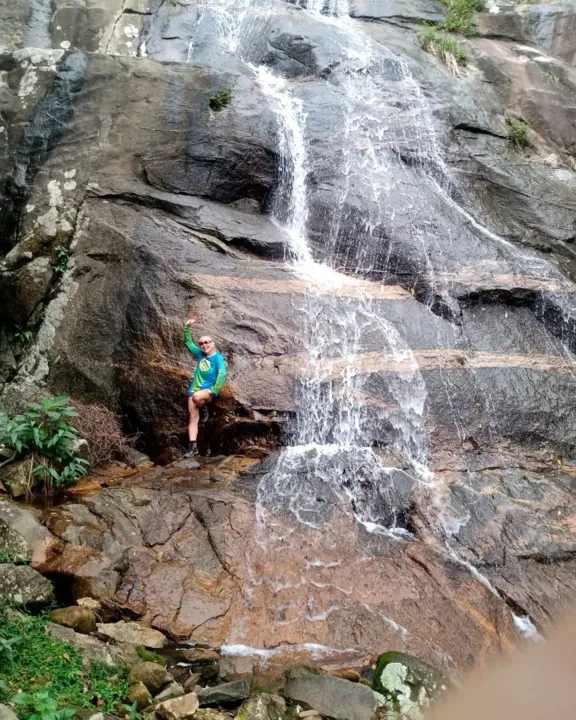 Lúcia Monteiro gosta de se superar, se aventurando pela natureza