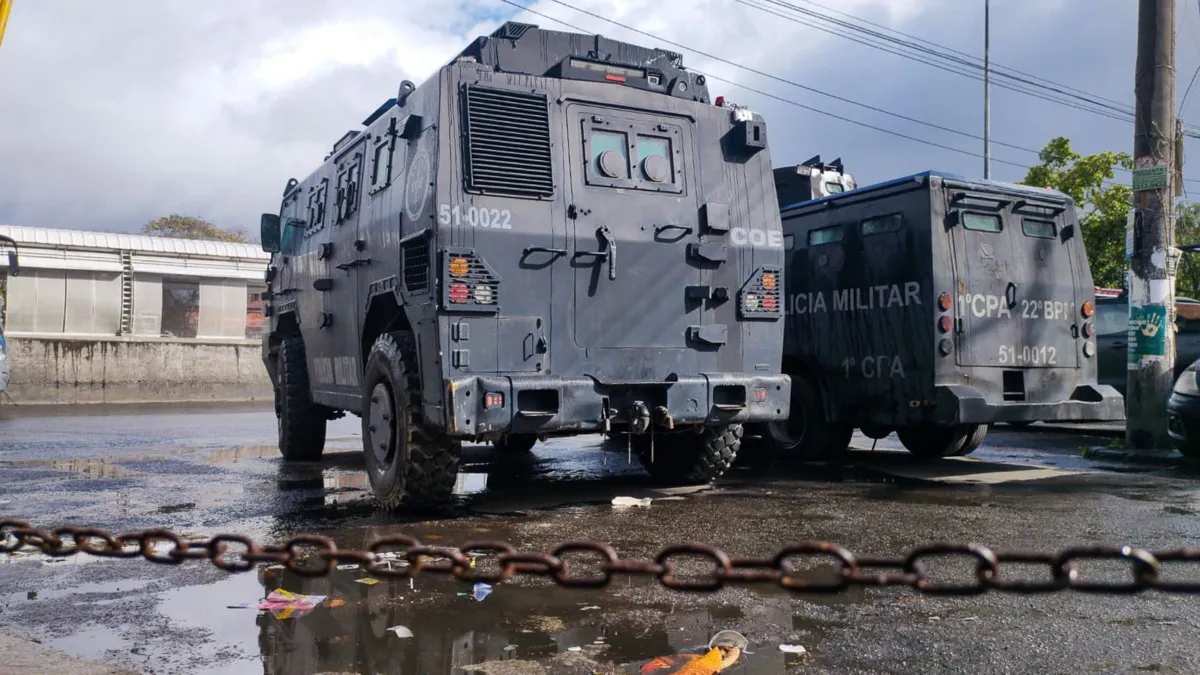 Operação da PM no Complexo da Maré