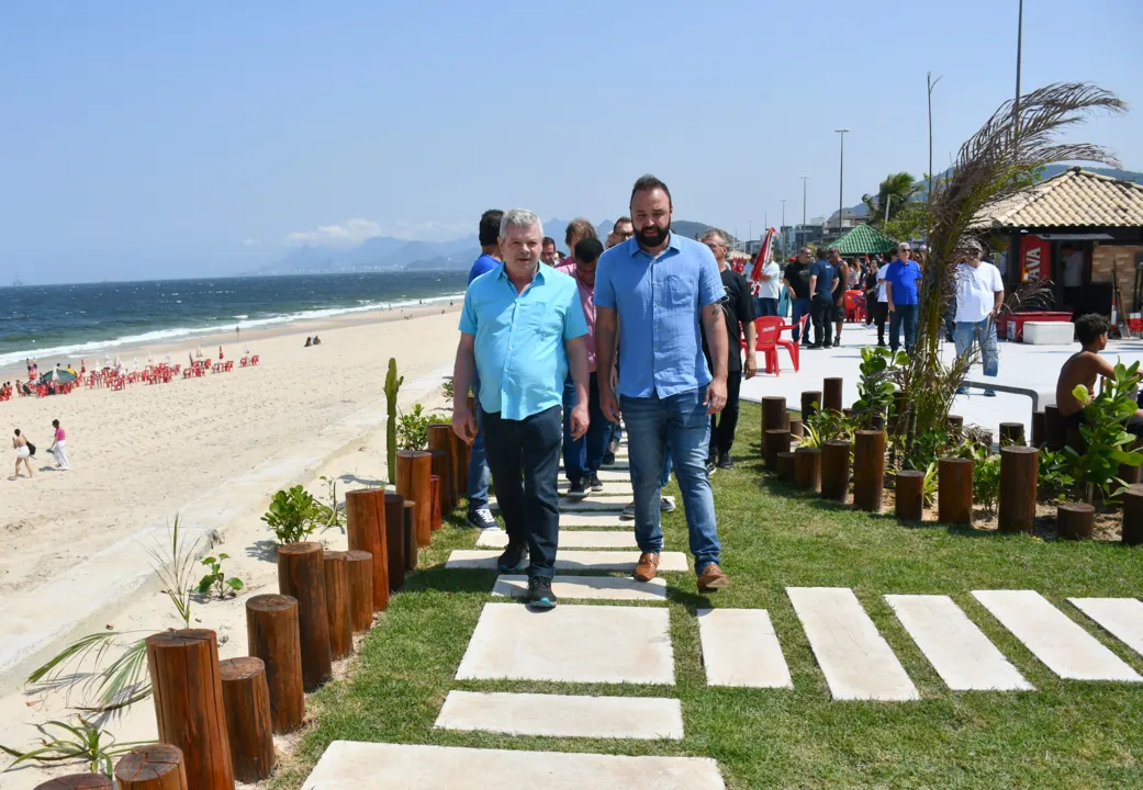 Praia de Niterói ganha novo visual; veja como ficou