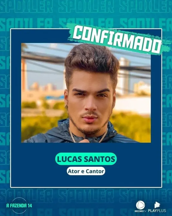 Lucas Santos é ator e cantor