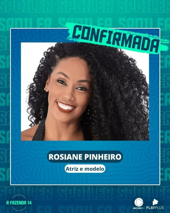 Rosiane Pinheiro é atriz e modelo