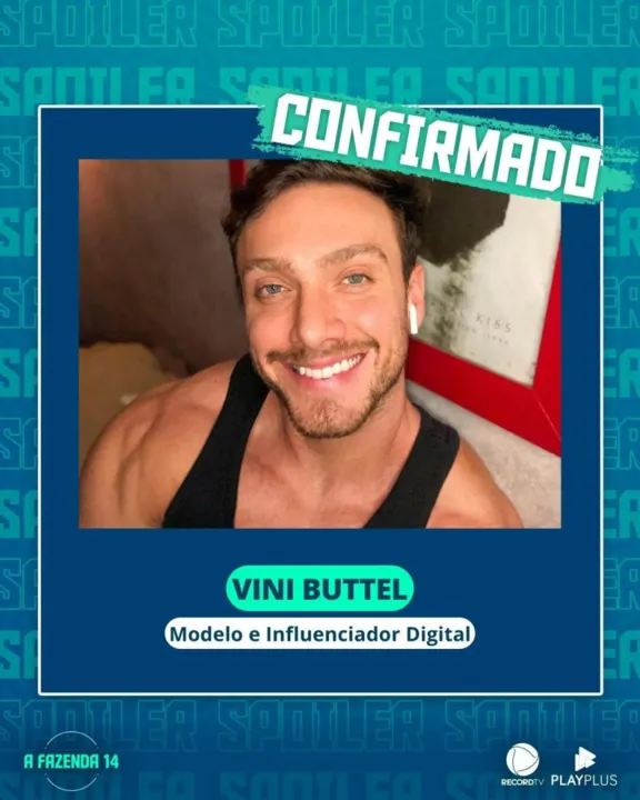 Vini Buttel é modelo e influenciador digital