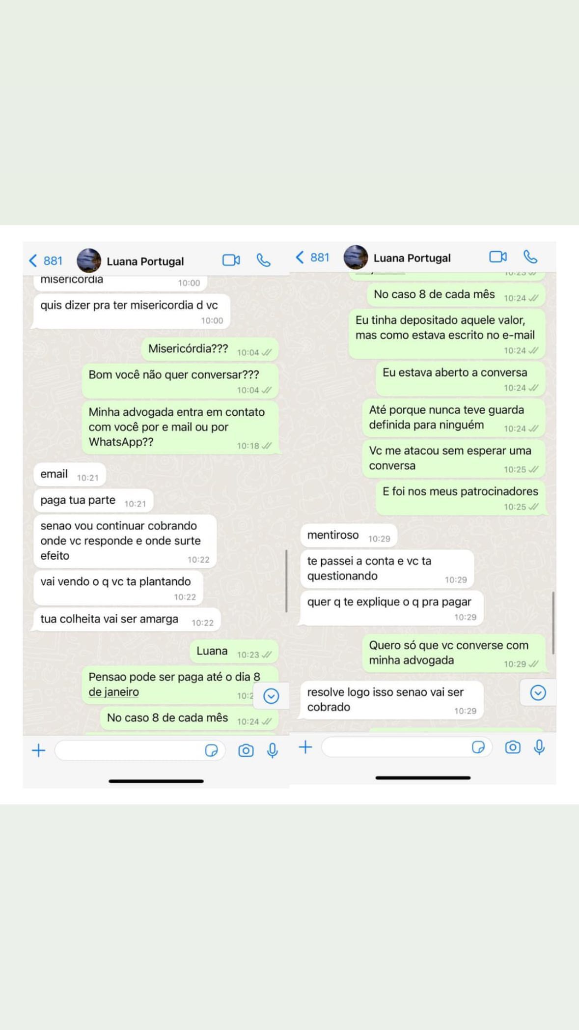 Pedro Scooby compartilha conversa com Luana Piovani