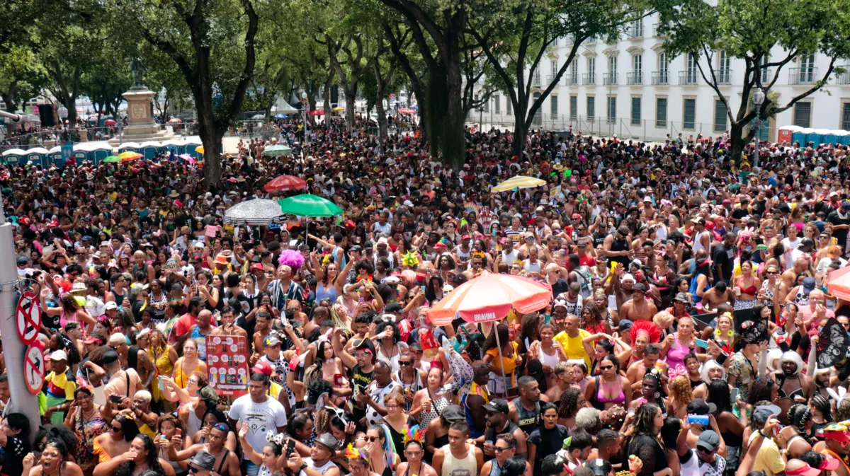 O Centro do Rio ficou lotado 