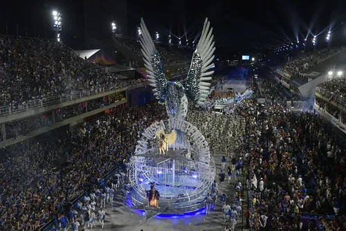 A Beija-Flor brilhou na Sapucaí 