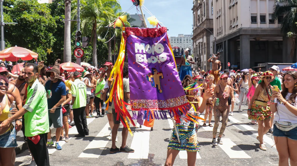 O Monobloco é tradicional no Carnaval carioca 