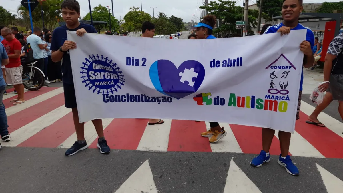 Em Maricá, uma caminhada do tipo também movimentou a cidade