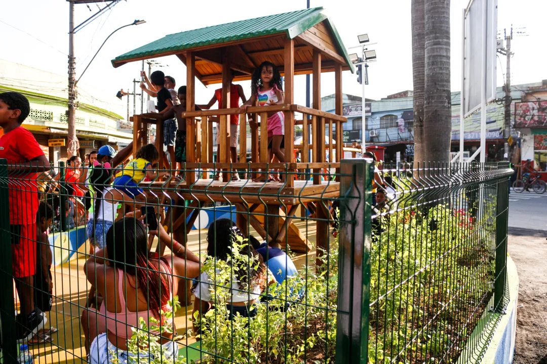 Inauguração da Praça de Itaúna em São Gonçalo