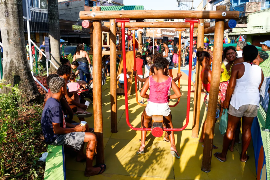 Inauguração da Praça de Itaúna em São Gonçalo