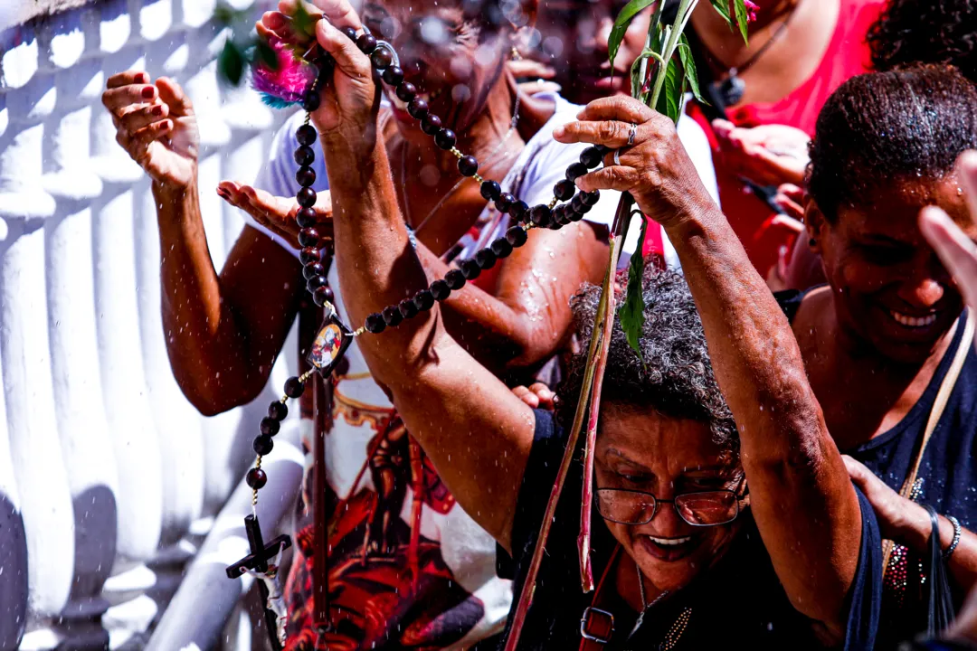 Devotos celebram dia de São Jorge, o padroeiro do Rio de Janeiro 