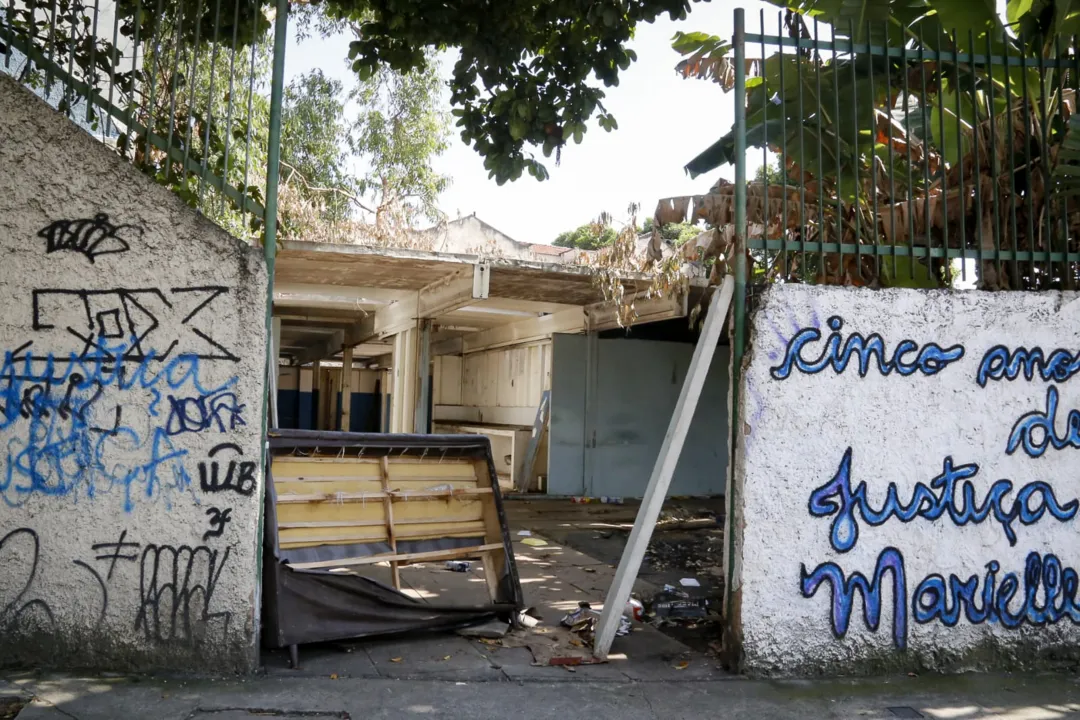 Abrigo da prefeitura abandonado no bairro Estácio - Lucas Alvarenga