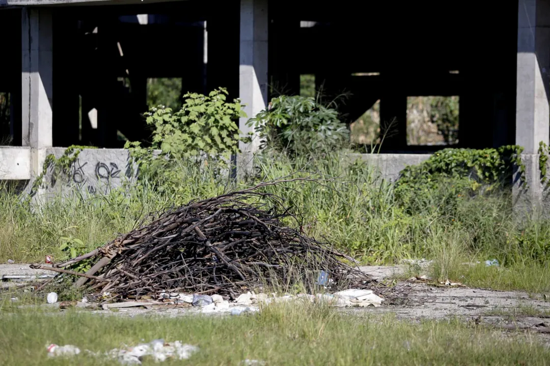 Local está degradado e abandonado há mais de dez anos