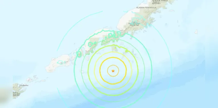 Terremoto atingiu o Alasca e provocou um alerta de tsunami
