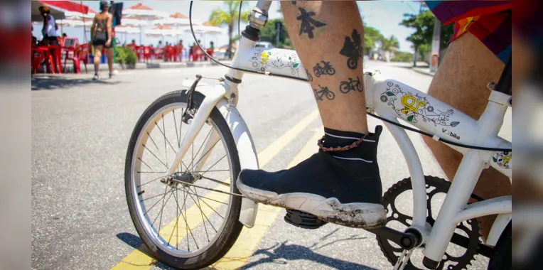 Pedro Matsumoto, de 49 anos, é fisioterapeuta mas apaixonado por 'bike' 