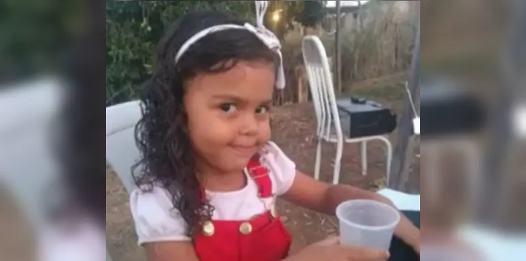 Esther Vitória de Melo Pires, de 5 anos