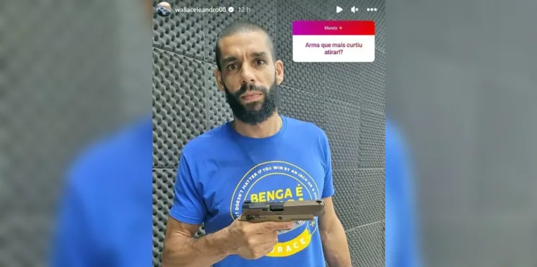 Imagens foram apagadas logo em seguida