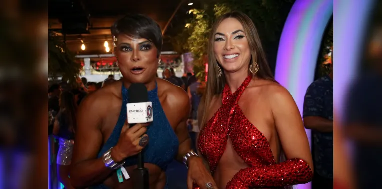 Adriana Bombom e Nicole Bahls