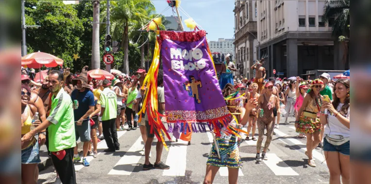 O Monobloco é tradicional no Carnaval carioca 