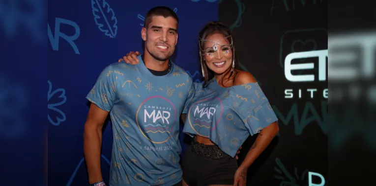 Guilherme Leonel e Carol Nakamura